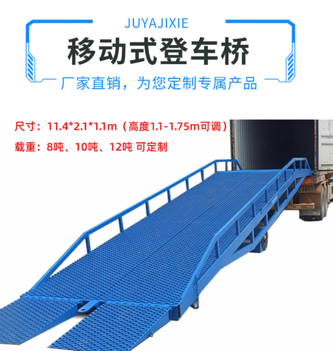 安源移动式登车桥规格详解与应用场景